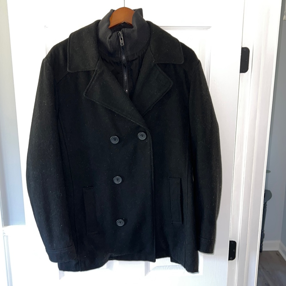 American Rag black pea coat